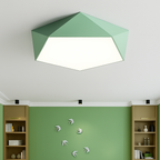 Prism Geometric LED Ceiling Light | Modern Colorful Flush Mount