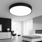 Halo Round Ultra-Slim LED Ceiling Light | Flush Mount Frosted Design