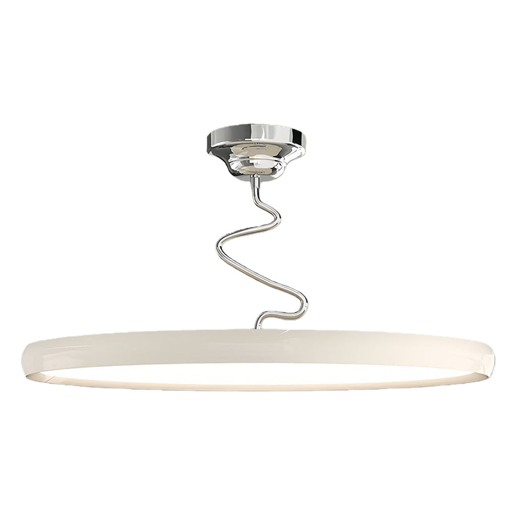 Vortex Twisted Semi-Flush Mount (12"–24")