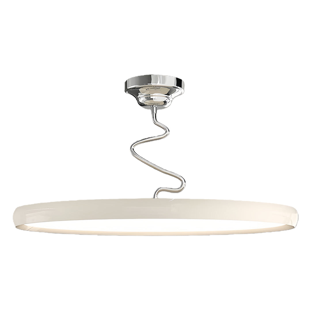 Vortex Twisted Semi-Flush Mount (12"–24")