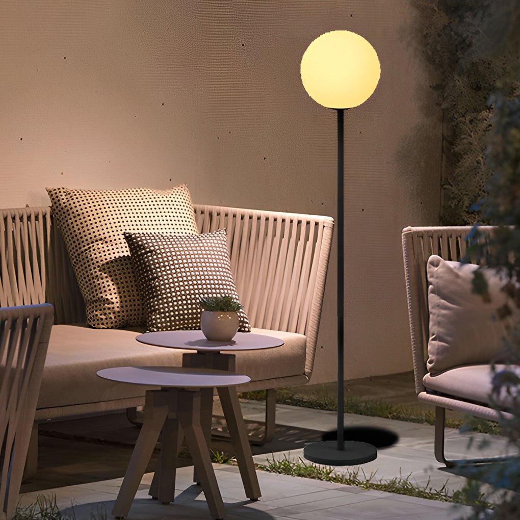 Prisma RGB Globe Floor Lamp (60") - LivingLX