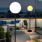 Prisma RGB Globe Floor Lamp (60") - LivingLX