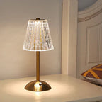 CrystalGlow Touch Crystal Lamp