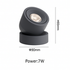 Macaron LED Ceiling Spotlight | Adjustable Surface Mount Spot Light in Pastel Colors (7W)