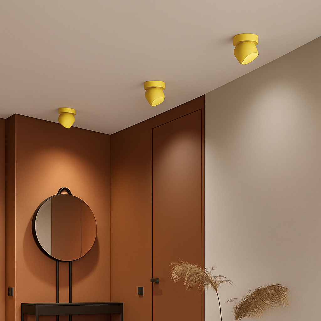 Macaron LED Ceiling Spotlight | Adjustable Surface Mount Spot Light in Pastel Colors (7W)