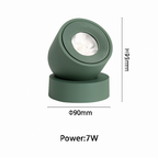 Macaron LED Ceiling Spotlight | Adjustable Surface Mount Spot Light in Pastel Colors (7W)