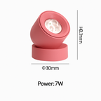 Macaron LED Ceiling Spotlight | Adjustable Surface Mount Spot Light in Pastel Colors (7W)