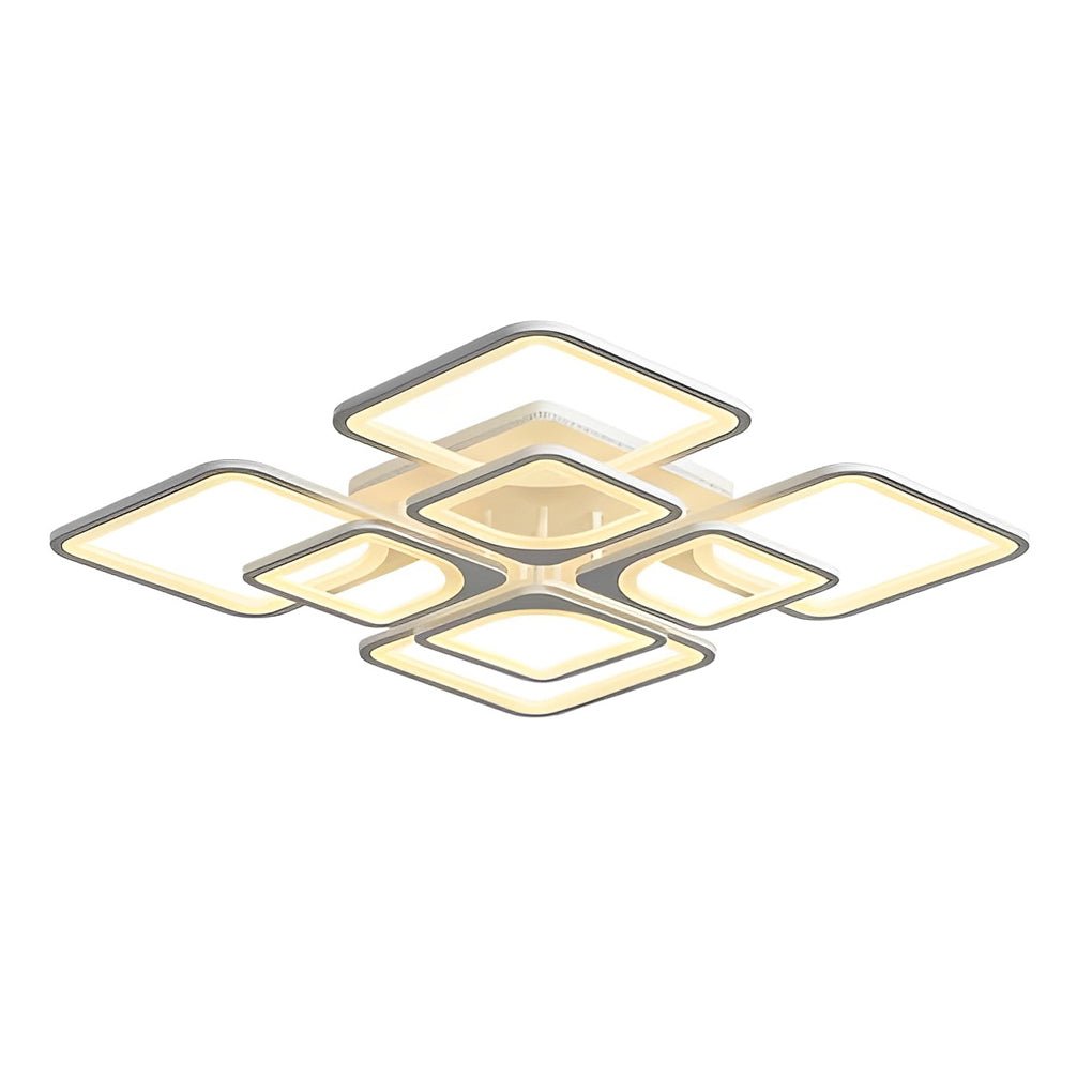 Quadra Dimmable Flush Mount (24") - LivingLX