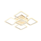 Quadra Dimmable Flush Mount (24") - LivingLX