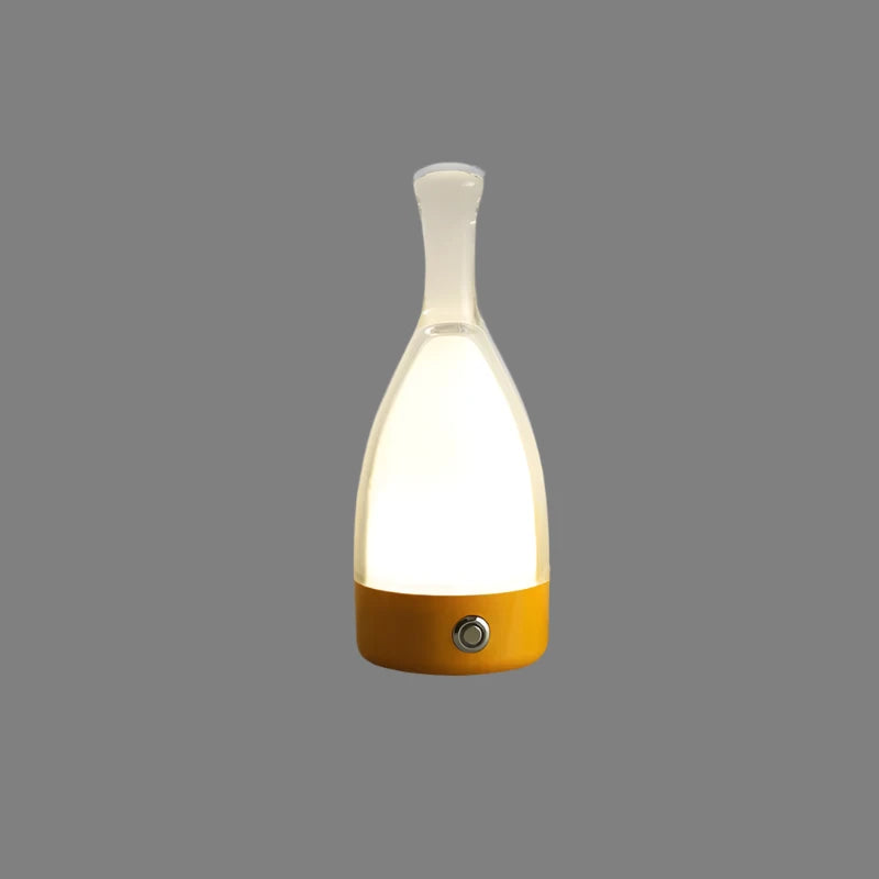BottleGlow Wine-Glass Night Light (10")