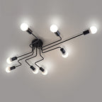 Retro Industrial 8-Globe Ceiling Lamp - view 4