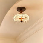 Rialto Water Drop Semi-Flush Mount (8") - LivingLX