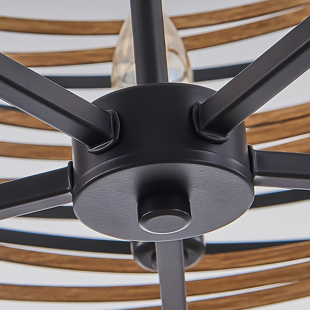 Ridley Drum Cage Pendant (13"–24") - LivingLX