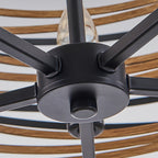 Ridley Drum Cage Pendant (13"–24") - LivingLX