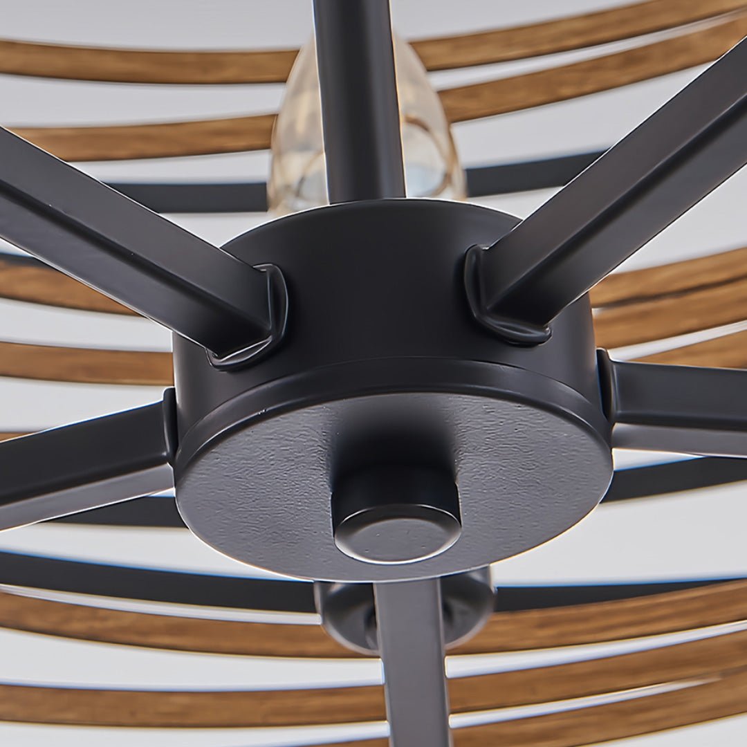 Ridley Drum Cage Pendant (13"–24") - LivingLX