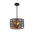 Ridley Drum Cage Pendant (13"–24") - LivingLX