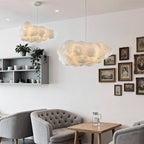 Cumulus Cloud Fabric Pendant (12"–35")