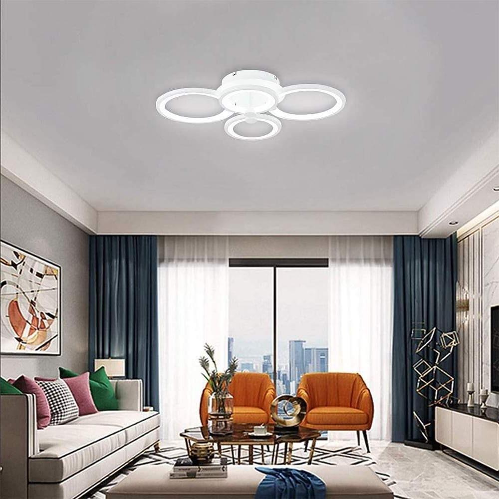 Halo Ring Semi-Flush Mount (16"–31")