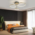 Saturn Gold Ring Semi-Flush Mount (34"–43") - LivingLX