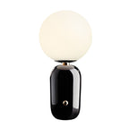 Selene Glass Globe Table Lamp (14"–19") - LivingLX