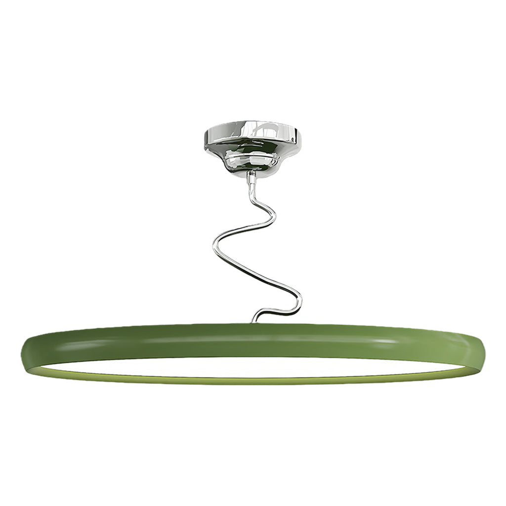 Vortex Twisted Semi-Flush Mount (12"–24")