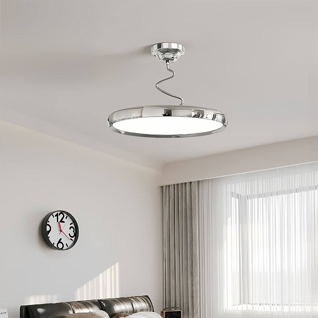 Vortex Twisted Semi-Flush Mount (12"–24")