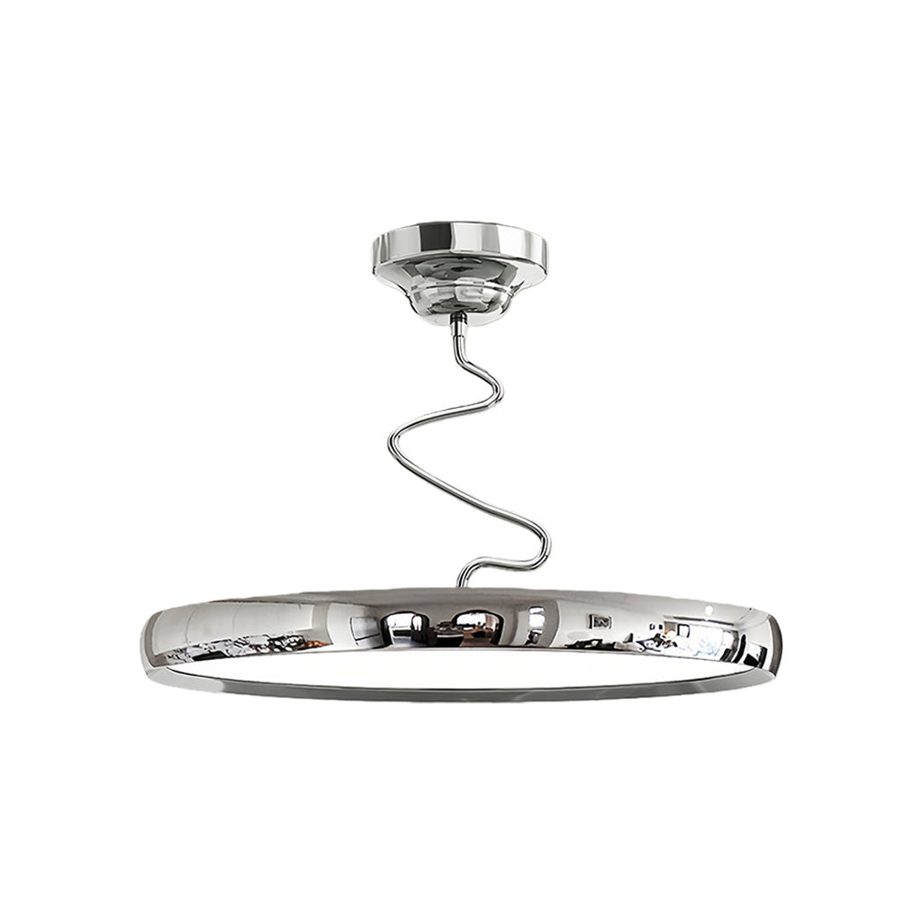 Vortex Twisted Semi-Flush Mount (12"–24")