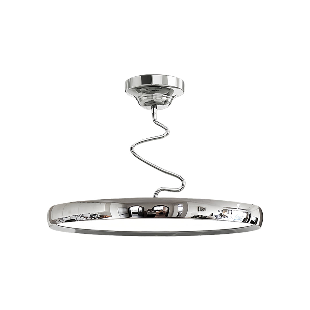 Vortex Twisted Semi-Flush Mount (12"–24")