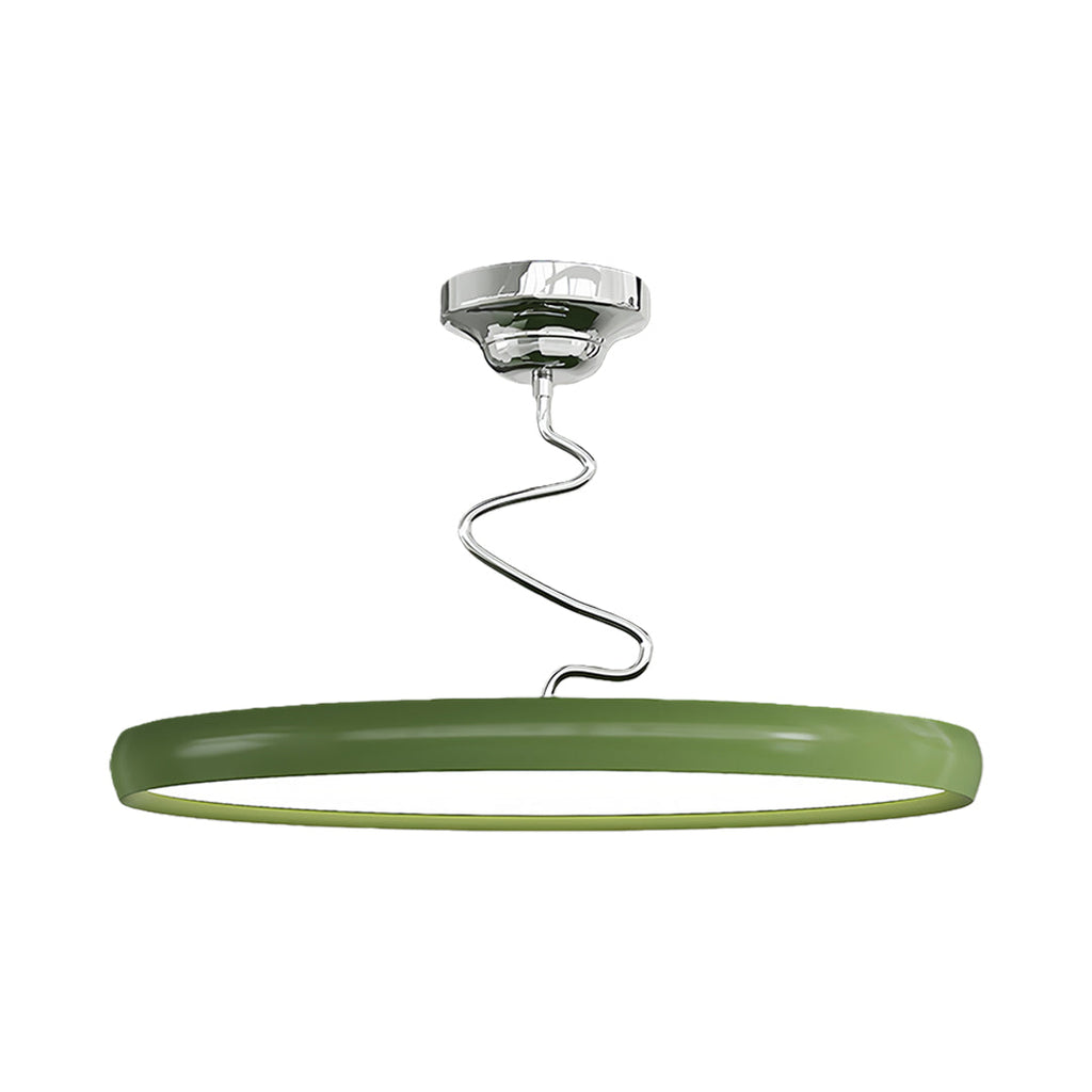 Vortex Twisted Semi-Flush Mount (12"–24")