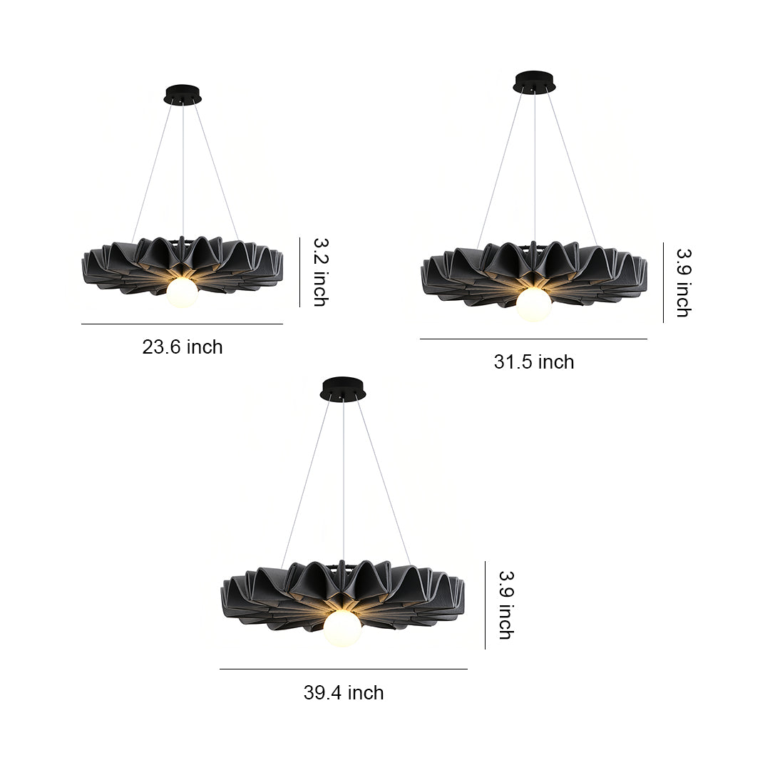 Echo Felt Acoustic Pendant (24"–39")
