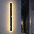 Slim LED wall light – indoor & outdoor, vertical or horizontal, 5 heights - LivingLX