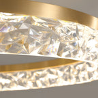 Solara Gold Flush Mount (20") - LivingLX