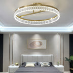 Solara Gold Flush Mount (20") - LivingLX