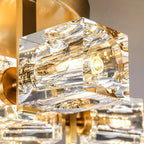 Solene Crystal Flush Mount (19") - LivingLX