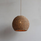 Washi Raffia Paper Pendant (14")