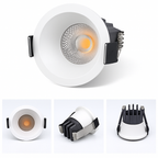Mini Recessed LED Downlight 3W or 5W | Anti-Glare Dimmable COB Ceiling Spotlight for Kitchen & Bedroom
