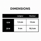 Adjustable LED Ceiling Spotlight | Black or White Directional Surface Mount Light