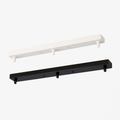 Linear Ceiling Canopy for Pendant Lights | 1 to 5 Hole Rectangular Base