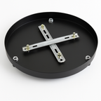 Round Ceiling Canopy for Pendant Lights | 1 to 5 Hole Base Plate