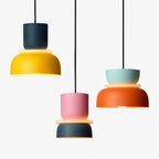 Makazon Playful Shapes Pendant Light | Colorful Metal Design