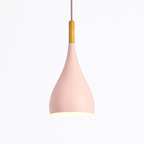 Stick Nordic Wood & Metal Pendant Light | Colorful Bar Hanging Lamp