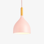 Stick Nordic Wood & Metal Pendant Light | Colorful Bar Hanging Lamp
