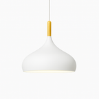 Stick Nordic Wood & Metal Pendant Light | Colorful Bar Hanging Lamp