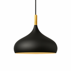 Stick Nordic Wood & Metal Pendant Light | Colorful Bar Hanging Lamp