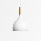 Stick Nordic Wood & Metal Pendant Light | Colorful Bar Hanging Lamp
