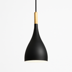 Stick Nordic Wood & Metal Pendant Light | Colorful Bar Hanging Lamp