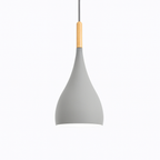 Stick Nordic Wood & Metal Pendant Light | Colorful Bar Hanging Lamp