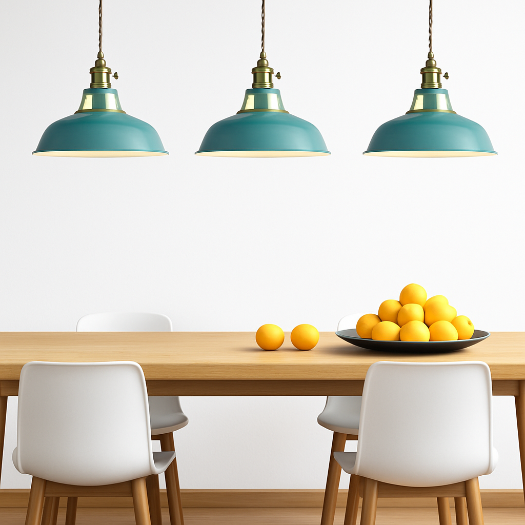 Loft Colorful Metal Pendant Light | Industrial Modern Hanging Lamp