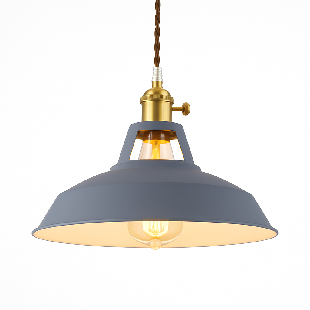 Loft Colorful Metal Pendant Light | Industrial Modern Hanging Lamp