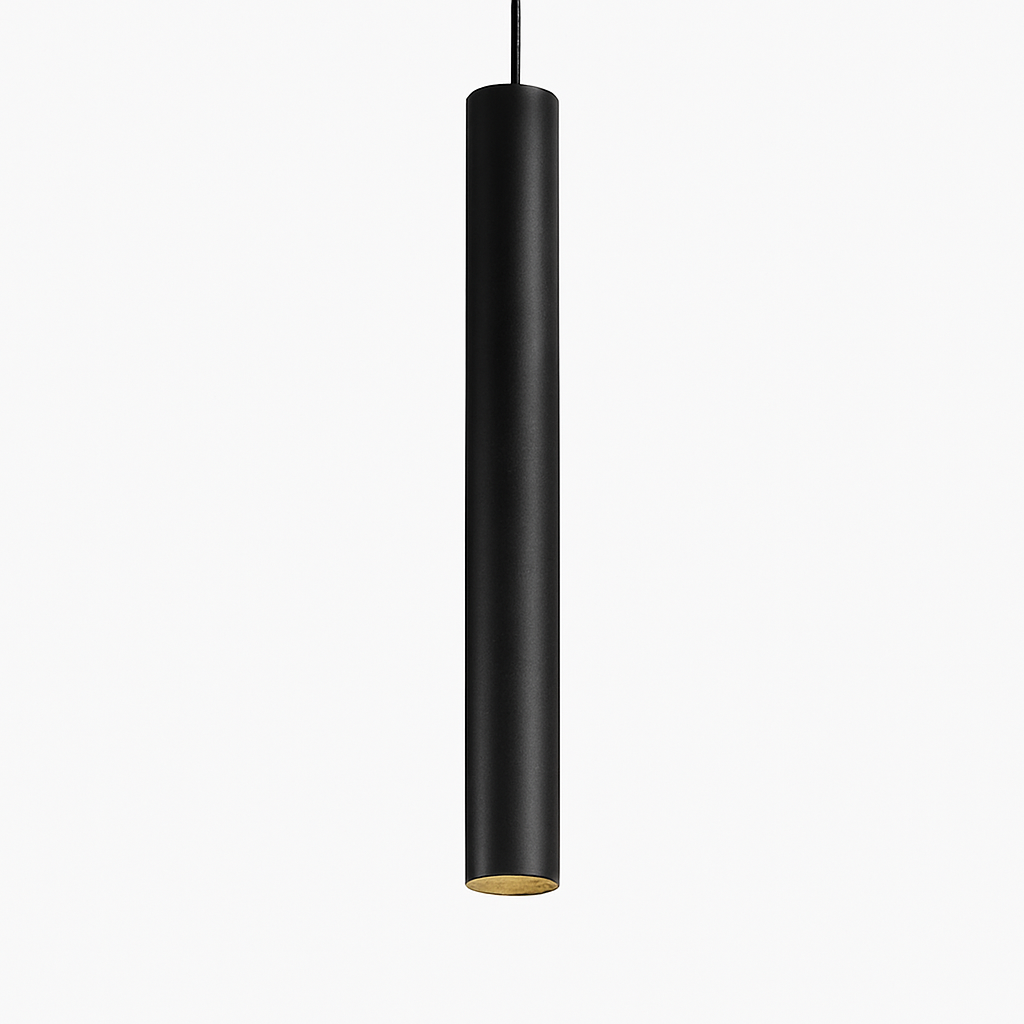 Linea LED Cylinder Pendant Light | Slim Aluminum Mini Pendant